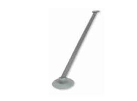 Gray Flagpole Base for Pneumatic Use