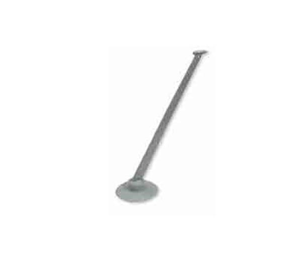 Base para Asta de Bandera Gris para Neumaticas