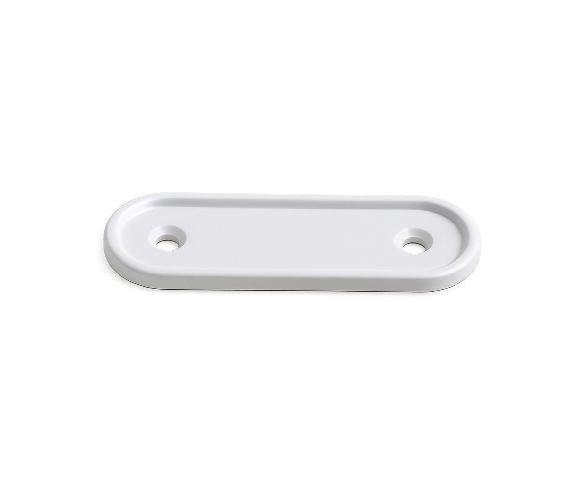 Base Plastico Cornamusa Inoxidable Estilo Americano