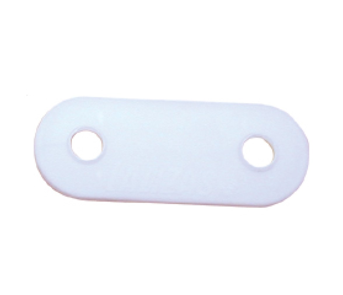 Base Plastico Para Cornamusa Acero Inox