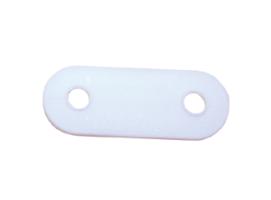 Base Plastico Para Cornamusa Acero Inox