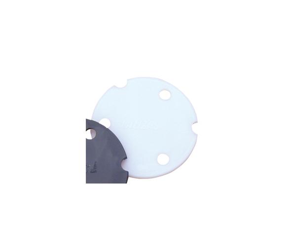 Base Plastico Para Soporte Acero Inox Redondo