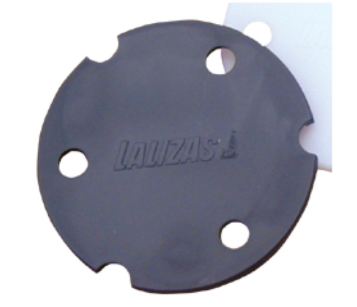 Base Plastico Para Soporte Acero Inox Redondo