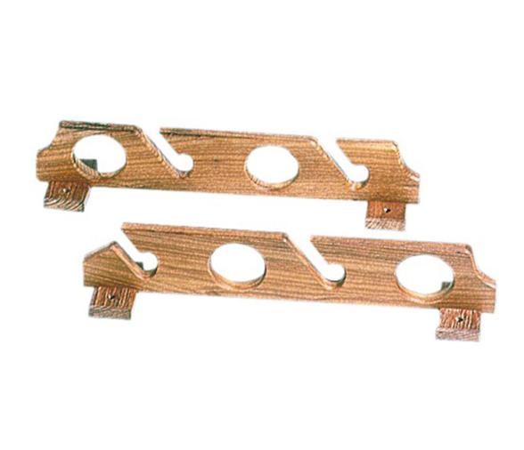 Base portacañas en teca