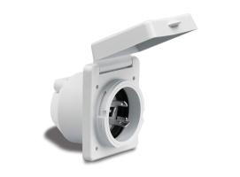 Base PVC con Tapa Marinco 16 A