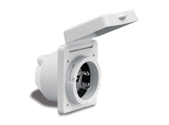 Base PVC con Tapa Marinco 16 A