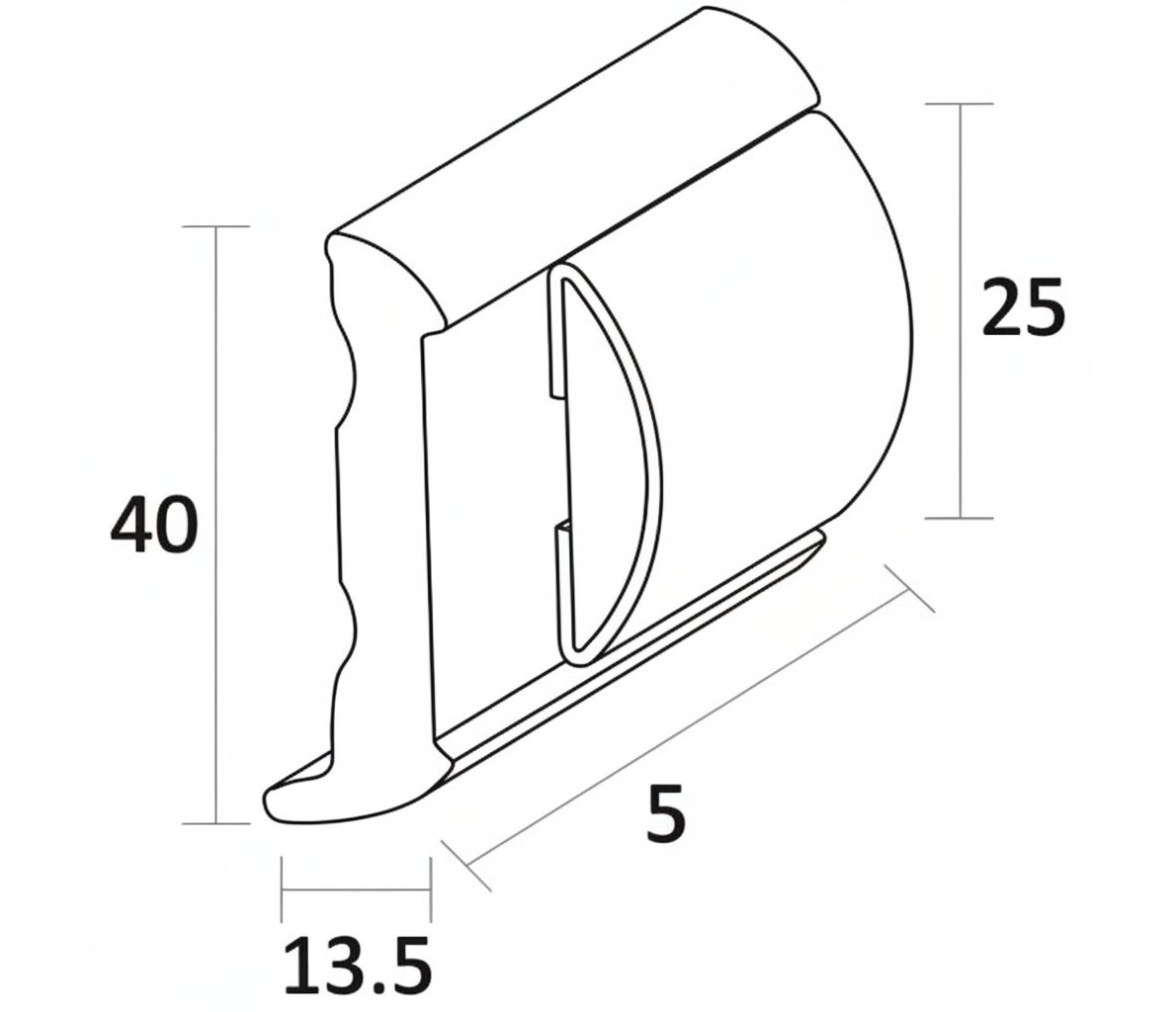 Base PVC para Cintones Sphera