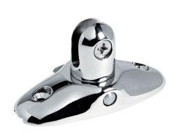 Base Soporte para Toldo Bimini Acero Inox 90x40 mm