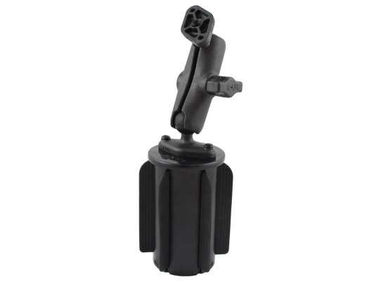 Base universal para portavasos RAM-A-CAN II con montaje de doble bola ensamblado Base universal para portavasos RAM-A-CAN II con montaje de doble bola ensamblado