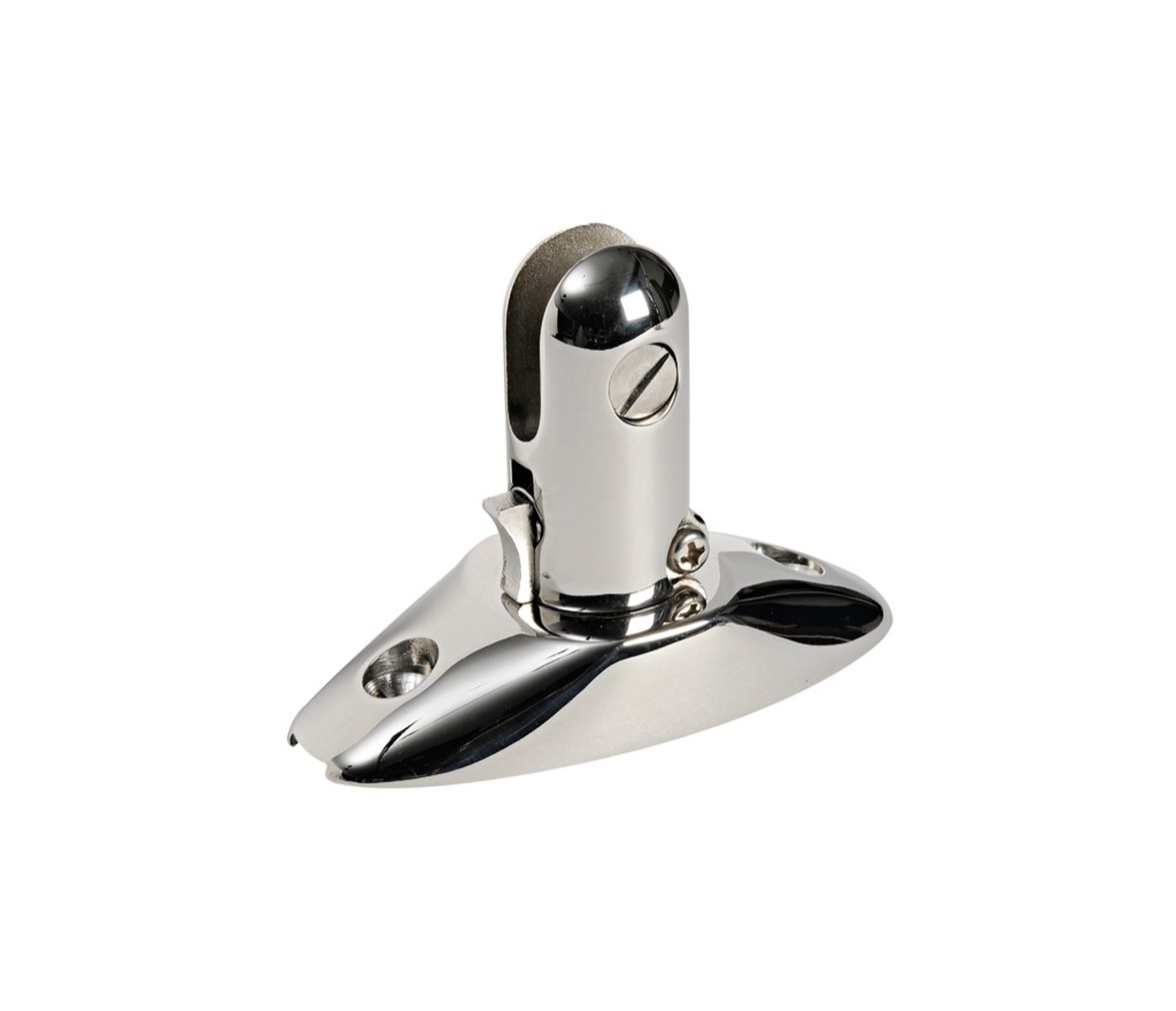 External Snap base for biminis or awnings 90x40 mm