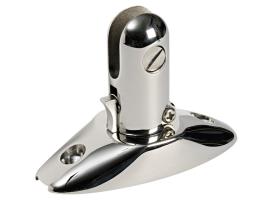 Base Soporte para Toldo Bimini Acero Inox 90x40 mm Externo