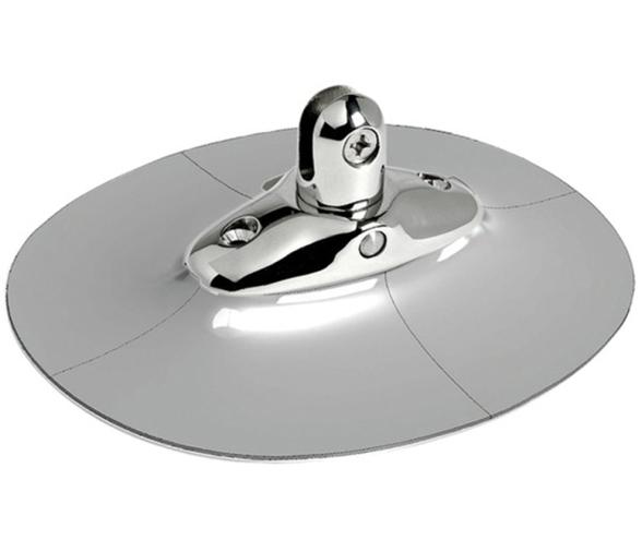 Base Soporte para Toldo Bimini Acero Inox con Soporte EPDM