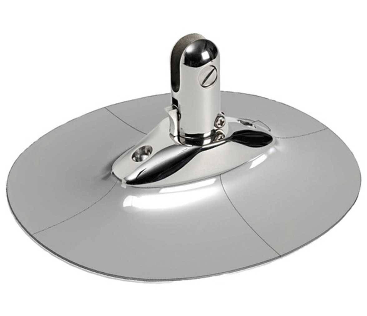 Base Soporte para Toldo Bimini Acero Inox Externo Soporte EPDM