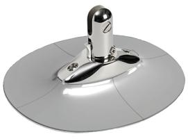 Base Soporte para Toldo Bimini Acero Inox Externo Soporte EPDM