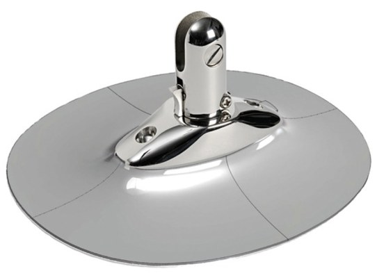 Base Soporte para Toldo Bimini Acero Inox Externo Soporte EPDM