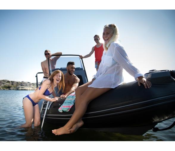 Batsystem Escalera para Embarcación Neumática Semirrigida