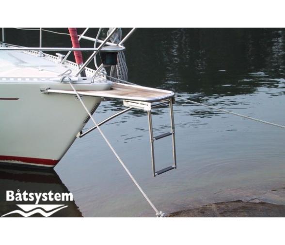 Batsystem Escalera Escamoteable para Plataforma 2 Peldaños