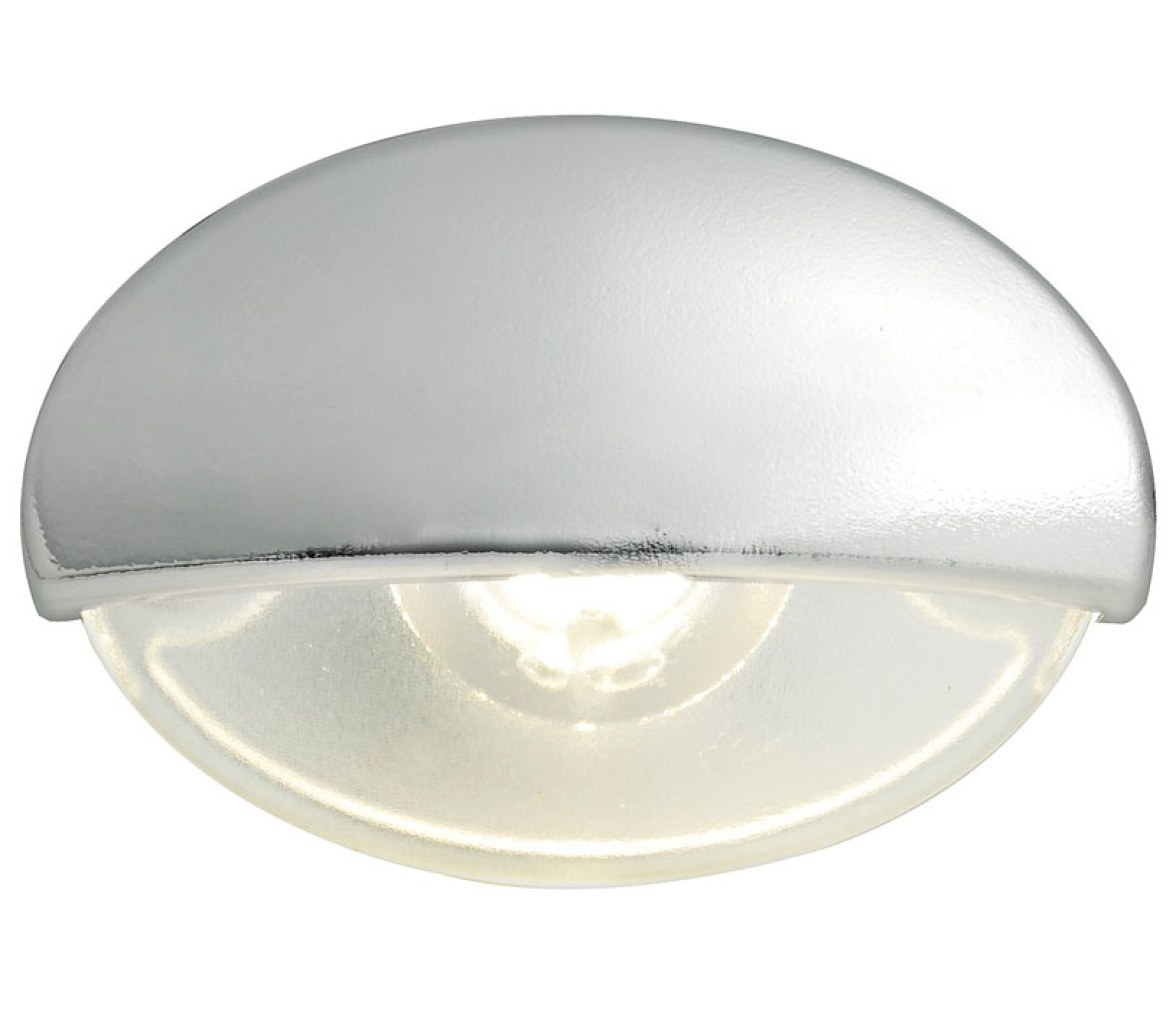 Batsystem Luz LED de Cortesia Carcasa Cromada
