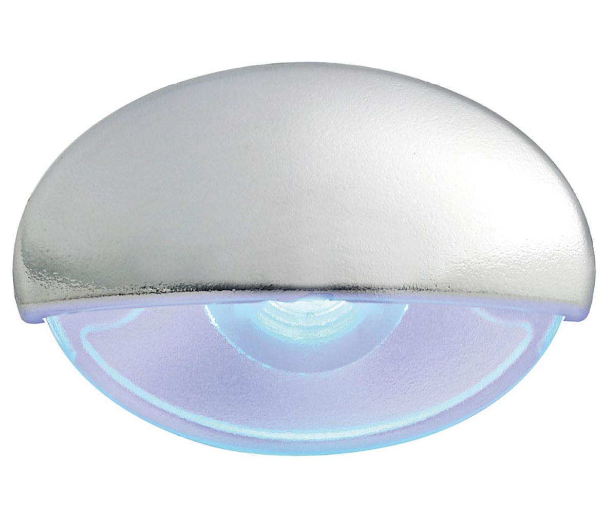 Batsystem Luz LED de Cortesia Carcasa Cromada
