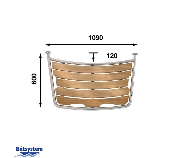 Batsystem Plataforma de Baño 1090x600 mm