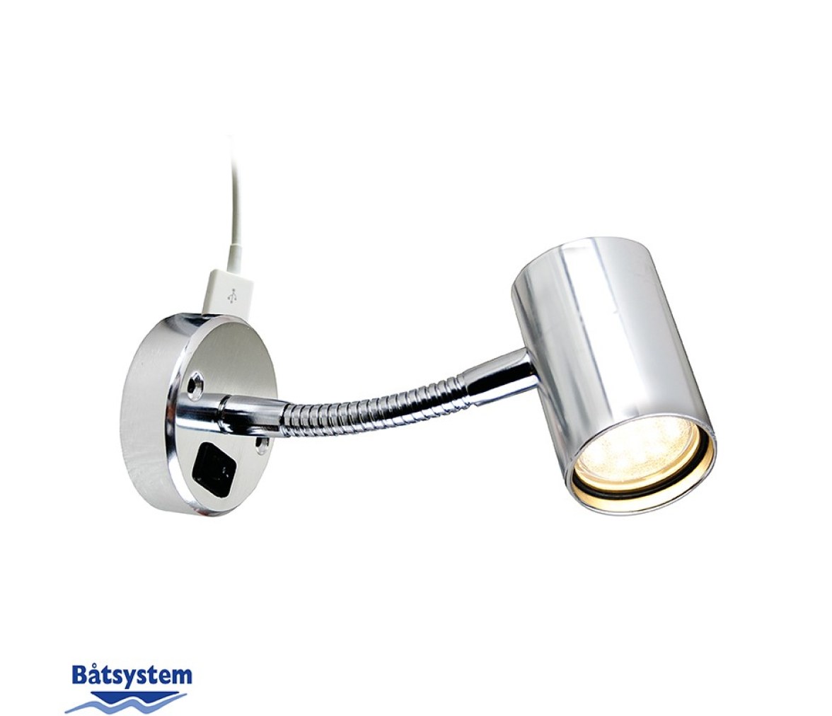 Batsystem Proyector Led con Salida Usb D1