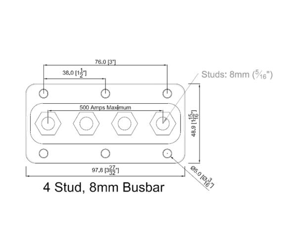 Bep Marine Bus Bar 4 Bornes