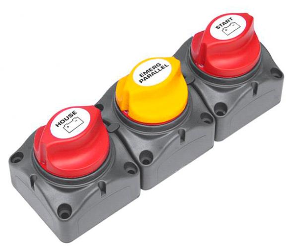 BEP Sistema 3 desconectadores 701, configuración horizontal