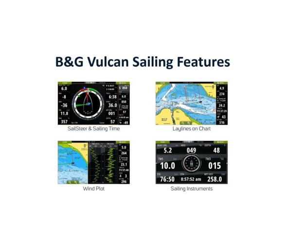 B&G Vulcan 9 FS con Sonda (Sin Transductor)