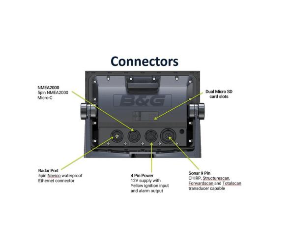 B&G Vulcan 9 FS con Sonda (Sin Transductor)