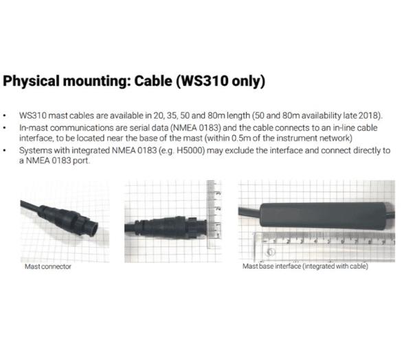 B&G Pack Sensor de Viento WS310