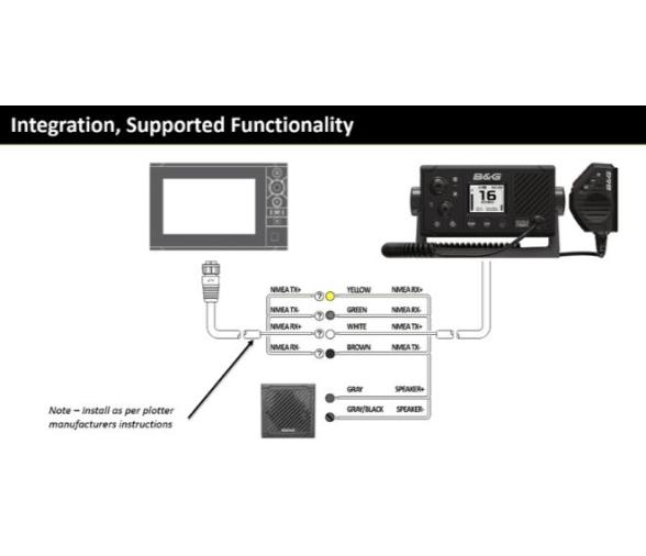B&G V20S Emisora Vhf Dsc