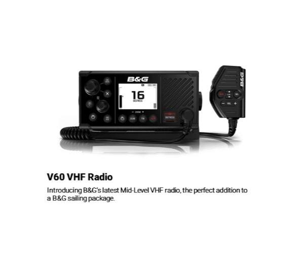 B&G V60 Emisora VHF con DSC y Receptor AIS