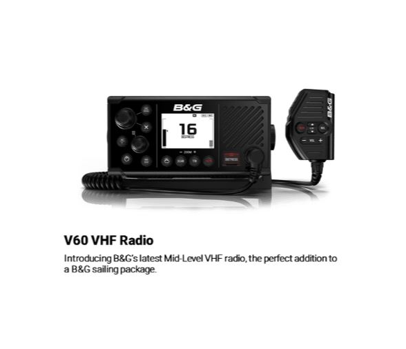 B&G V60 Emisora VHF con DSC y Receptor AIS