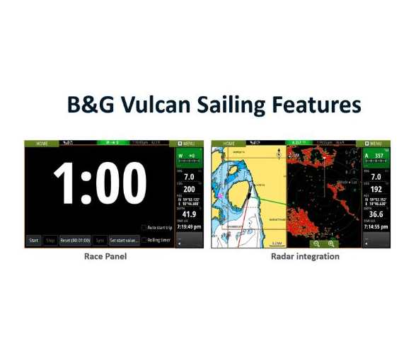 B&G Vulcan 9 No Transducer Norther Europe Cmap