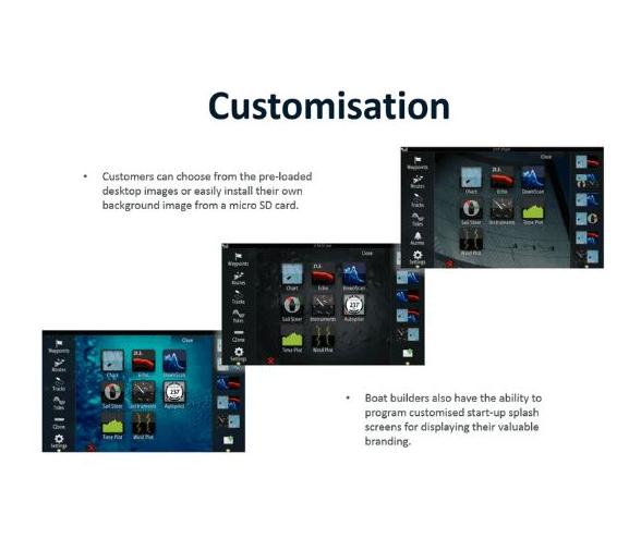 B&G Vulcan 9 Sin Transductor Cmap Sur de Europa