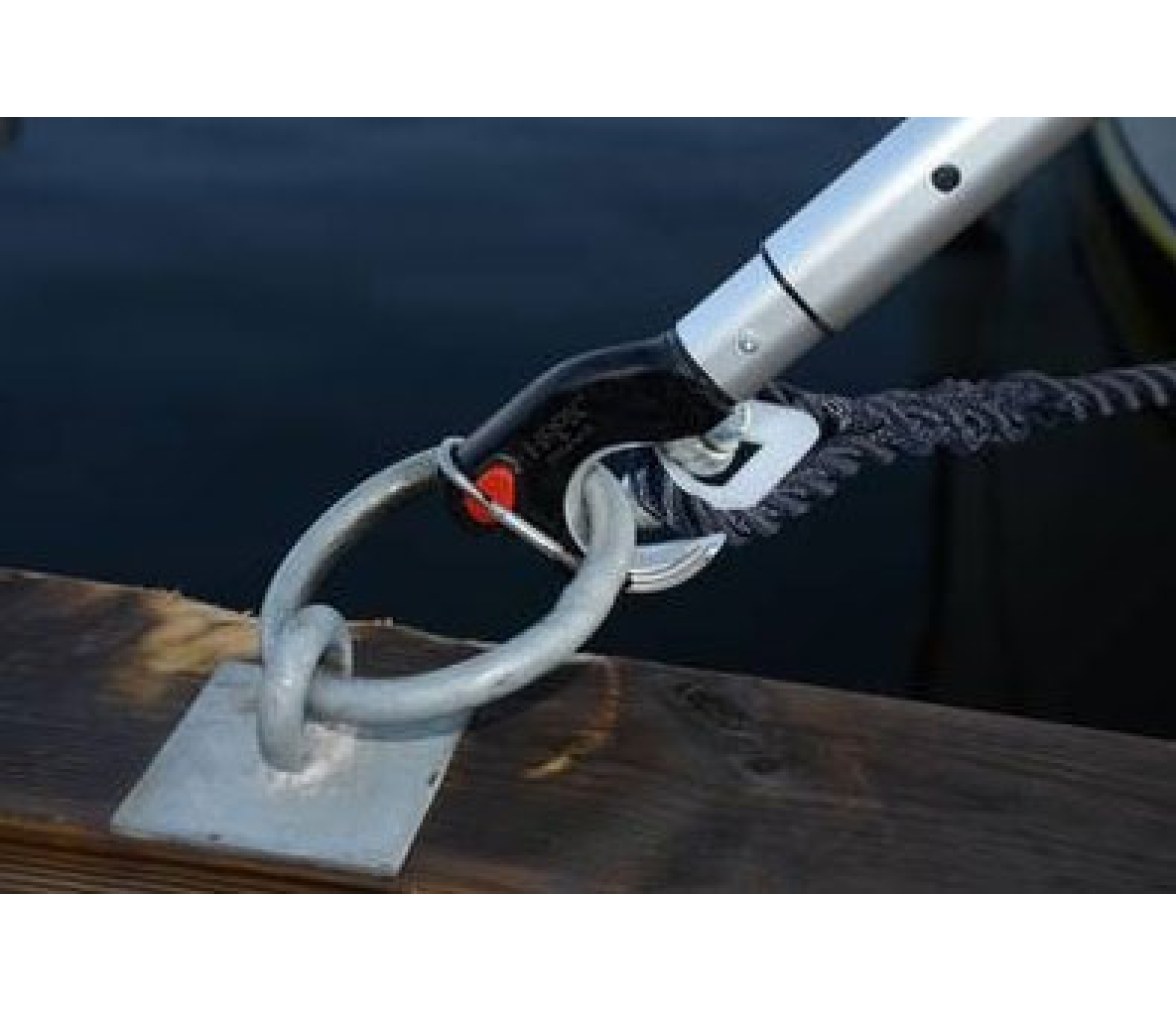 Bichero Telescopico con Gancho de Amarre Hook and Moor