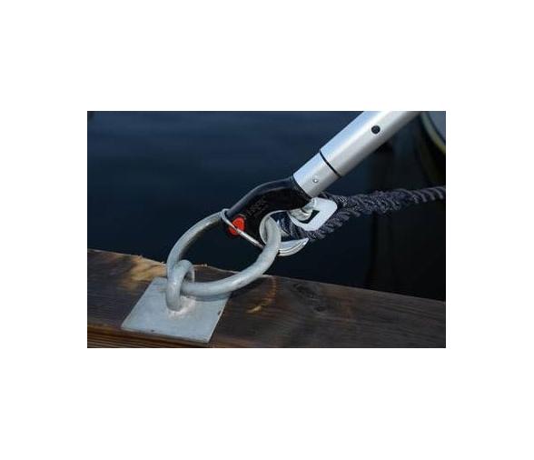 Bichero Telescopico con Gancho de Amarre Hook and Moor