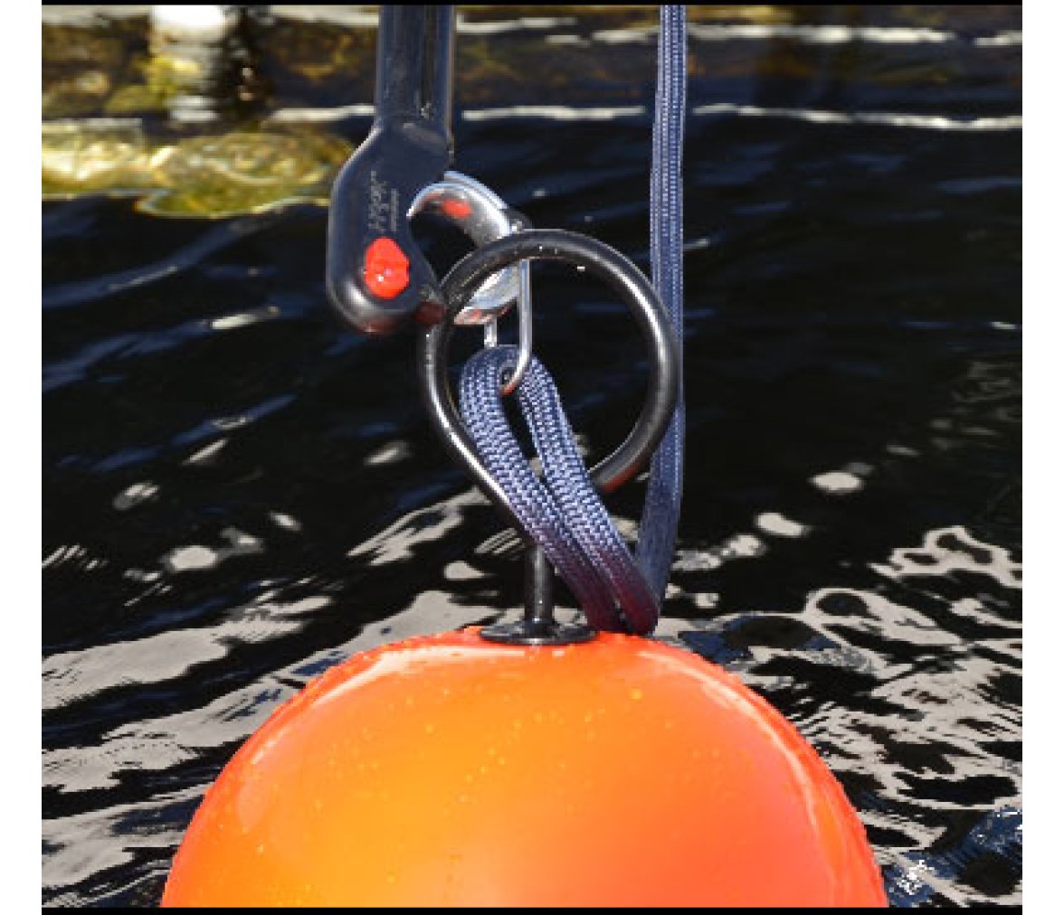 Bichero Telescopico con Gancho de Amarre Hook and Moor