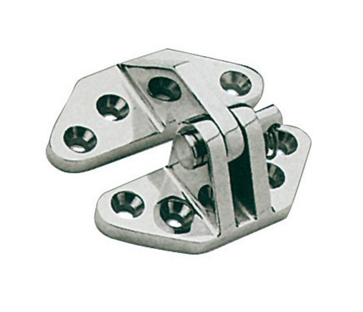 Bisagra Acero inox AISI 316 67x73 mm