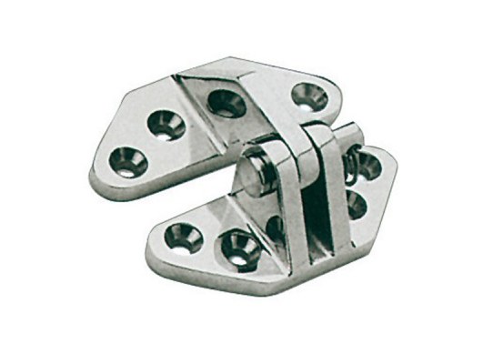 Bisagra Acero inox AISI 316 67x73 mm