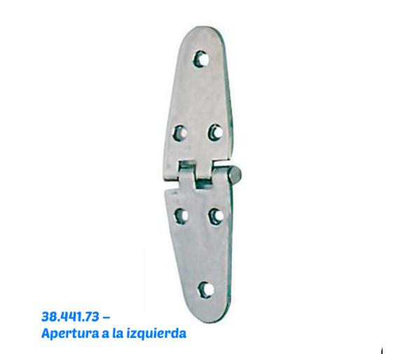 Bisagra Acero Inoxidable 137 x 39 mm Grosor 2 mm