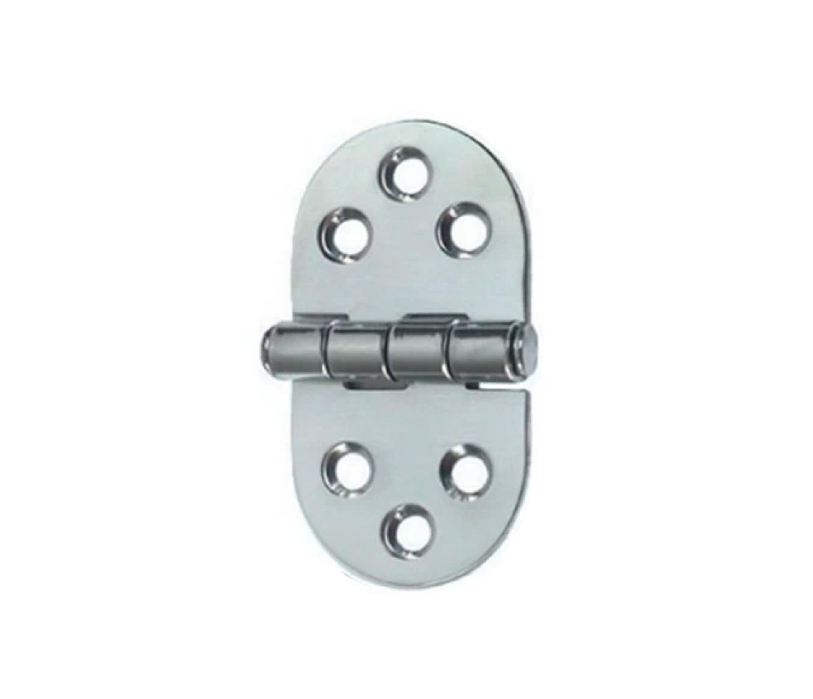 Bisagra Acero Inoxidable 76 x 38 mm Semi-empotrada