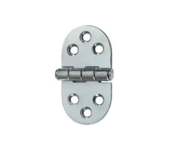 Bisagra Acero Inoxidable 76 x 38 mm Semi-empotrada