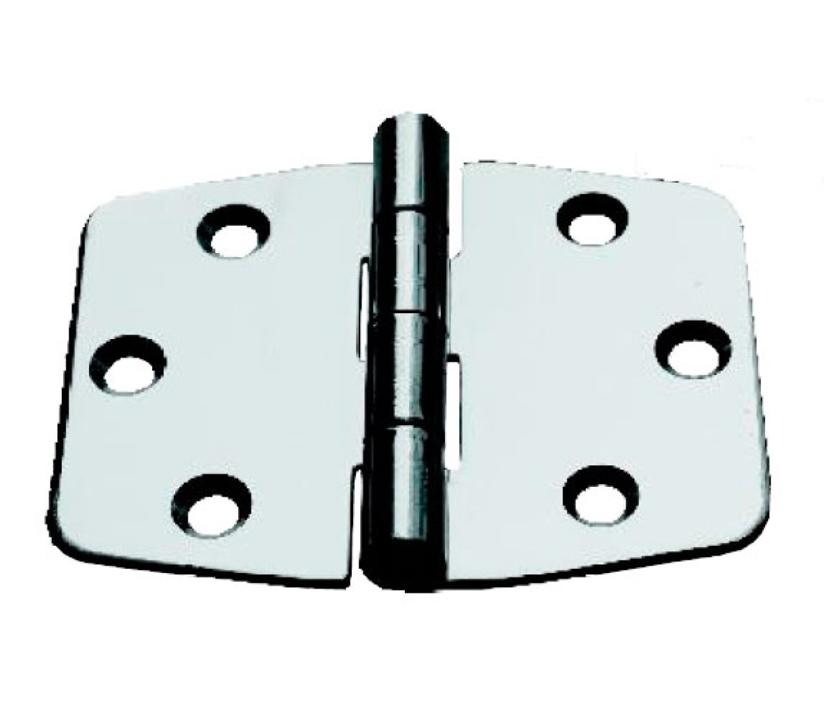 Bisagra Ancha en Acero Inox 316 74x60 mm
