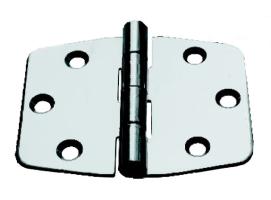 Bisagra Ancha en Acero Inox 316 74x60 mm