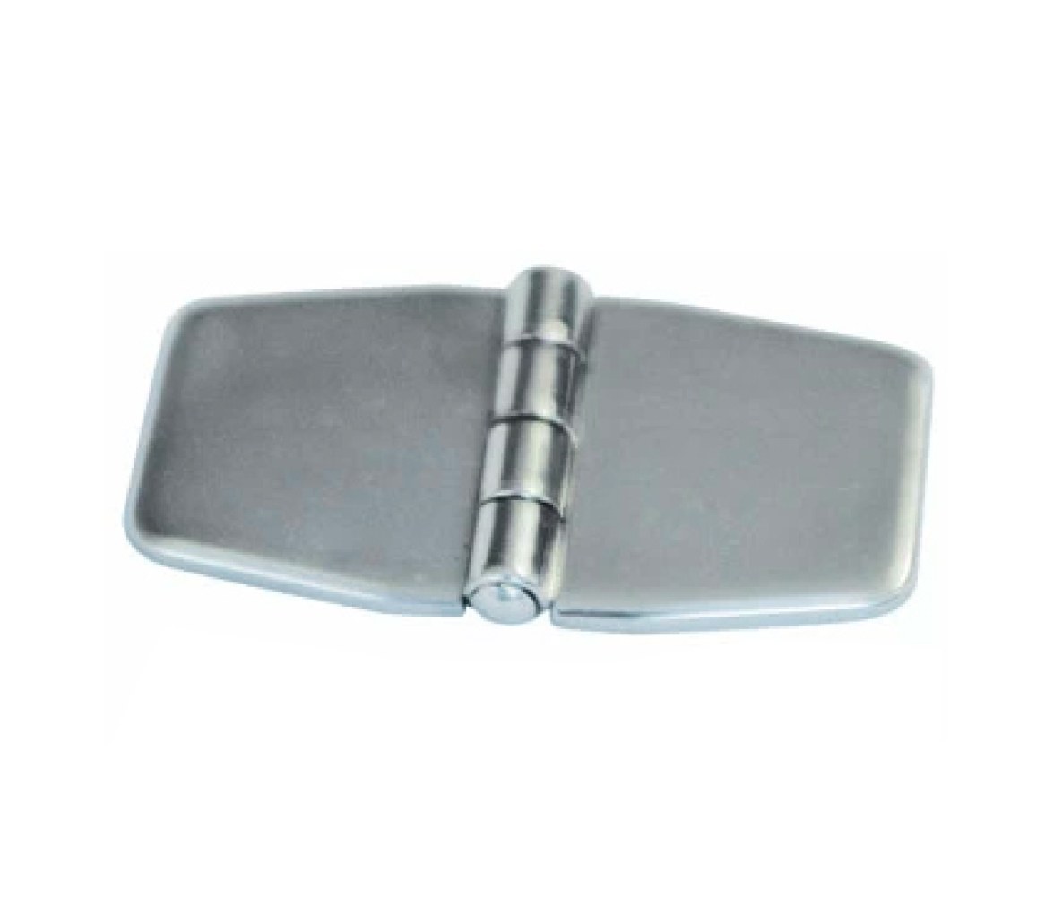 COVERED STAINLESS STEEL HINGE 70x40mm