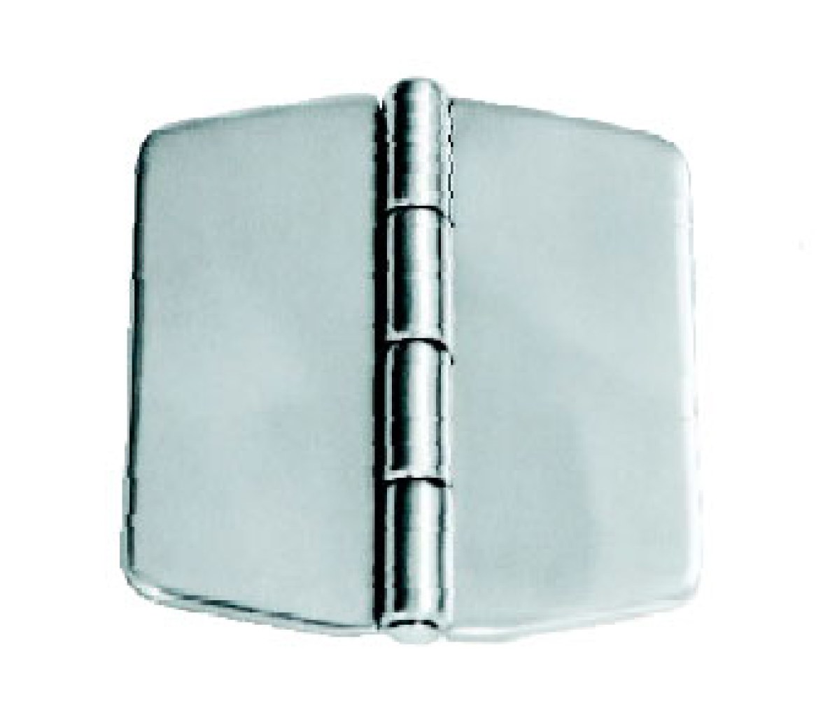 Bisagra Cubierta Ancha Inox 74x75mm