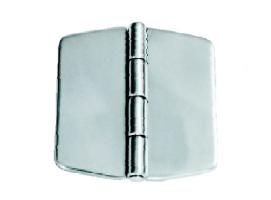 Bisagra Cubierta Ancha Inox 74x75mm