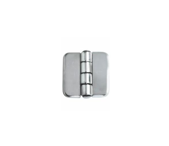 Bisagra Cubierta Cuadrada Inox 36 x 37mm