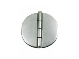 Bisagra Cubierta Redonda Inox 65x65 mm